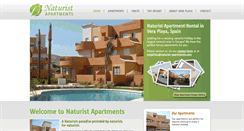Desktop Screenshot of naturist-apartments.com